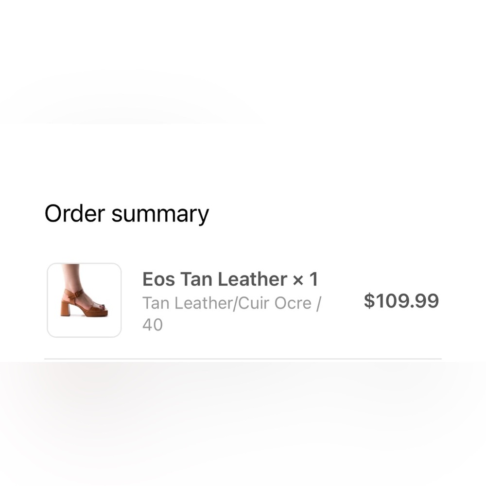 L’intervalle Open Toe Spring/Summer Heel in Tan Leather/Cuir Ocre! - Picture 6 of 6